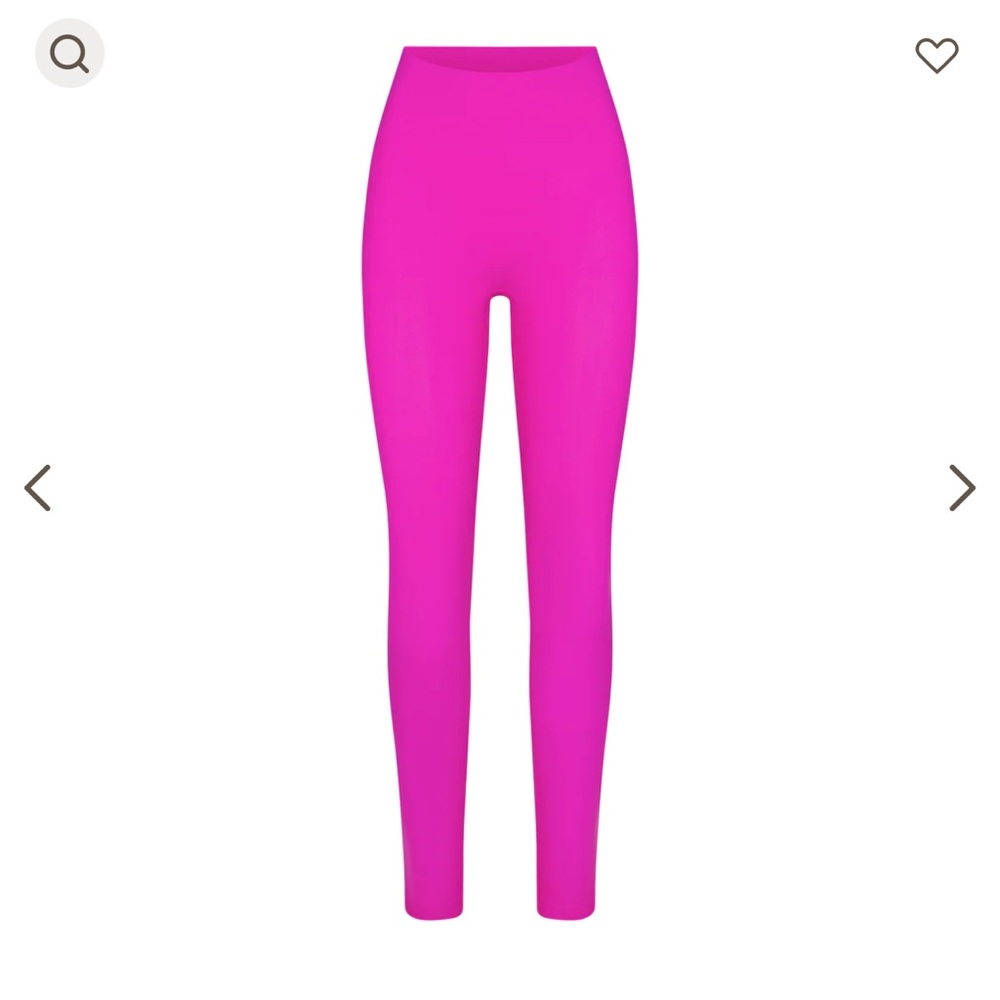 Skims Soft Smoothing Seamless Legging - Fuschia